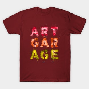 Street Art Garage Splash Graffiti T-Shirt